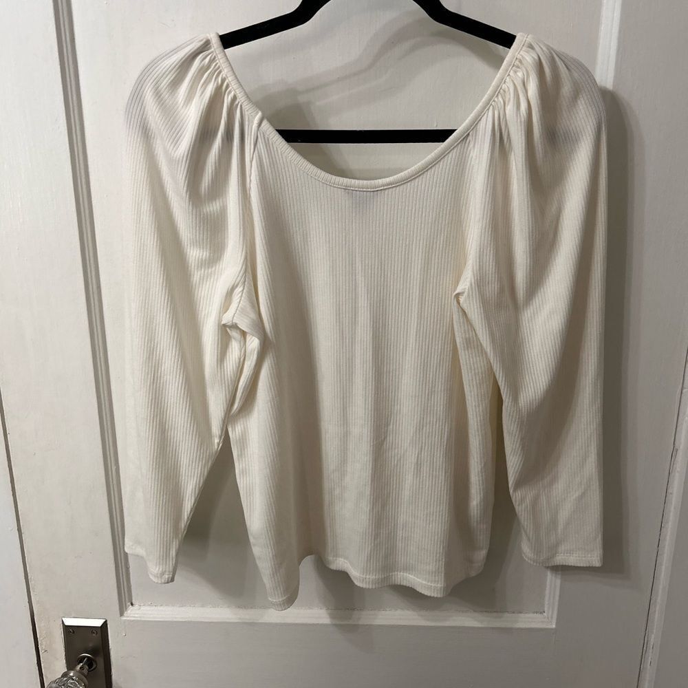 Ann Taylor Ribbed Shirt - Picture 5 of 5